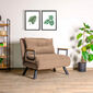 Fotoliu Sando Single Light Brown v2