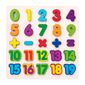 Woody Puzzle pe bord Cifre