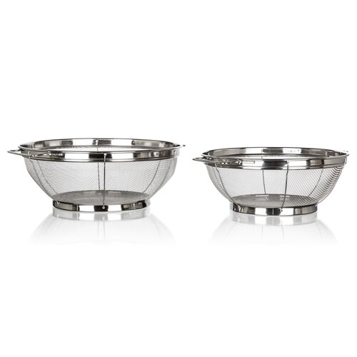 Banquet Set of colanders with stand Akcent, 2 pcs