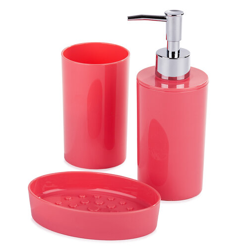 Set de baie Bubble roz