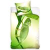 Bavlnené obliečky Zelený Chameleón, 140 x 200 cm, 70 x 90 cm