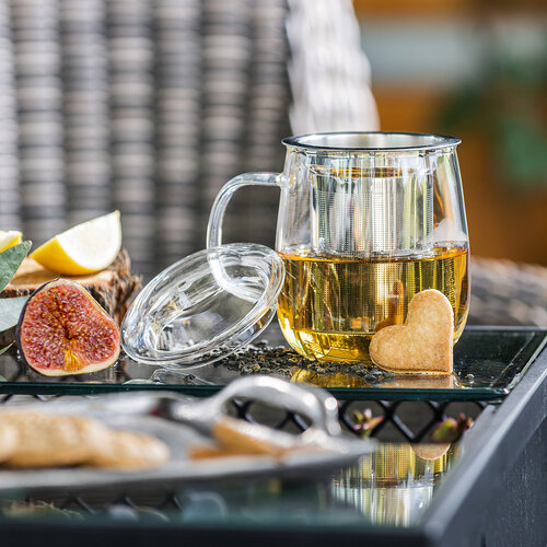 4Home Hrnček na čaj so sitkom Hot&Cool  450 ml