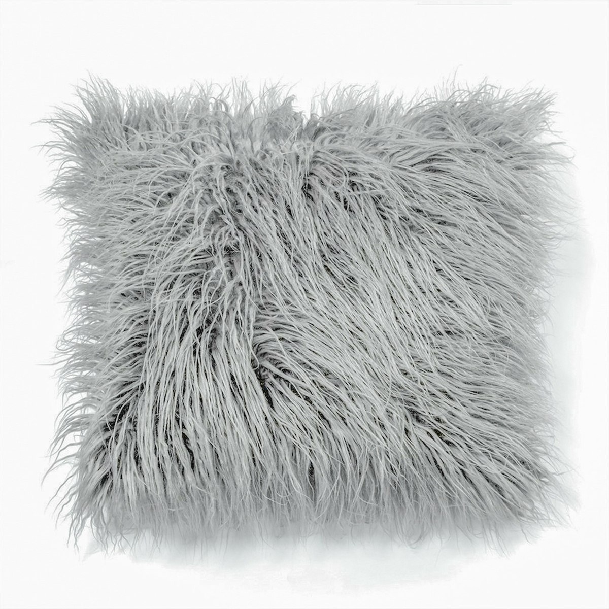 Fotografie 4Home Povlak na polštářek Fluffy šedá, 45 x 45 cm