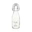 Orion Sticlă cu clip și capac Flocule alb, 0,16 l