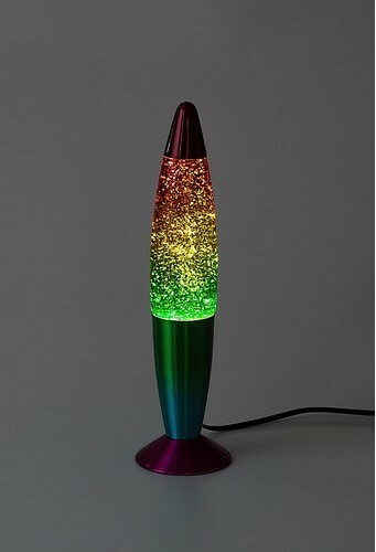 Rabalux 76008 dekoratívna lávová LED lampa Glitter rainbow2
