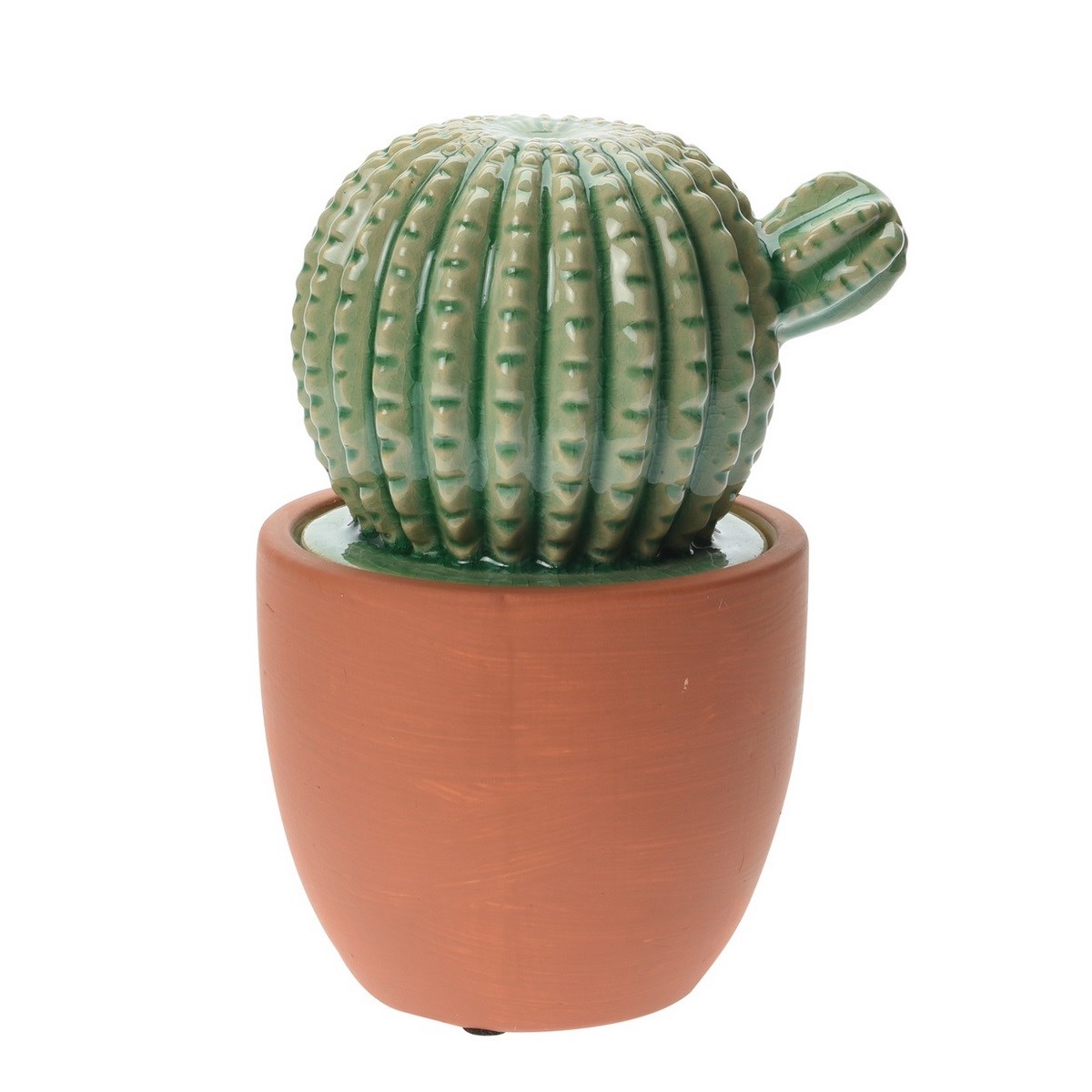 Keramický kaktus v kvetináči Veracruz