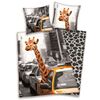 Bavlnené obliečky Žirafa v taxíku, 140 x 200 cm, 70 x 90 cm
