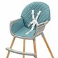 Baby Mix Freja wooden etkezőszék, zöld