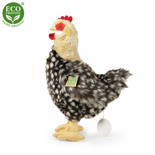 Rappa Pluszowa kura stojąca, 33 cm ECO-FRIENDLY
