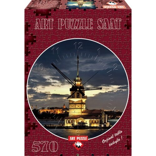 Art Puzzle hodiny Maiden's Tower, Turecko, 570 dielikov