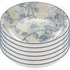 Set of 6 dessert plates Delicate Flowers 10 cm,