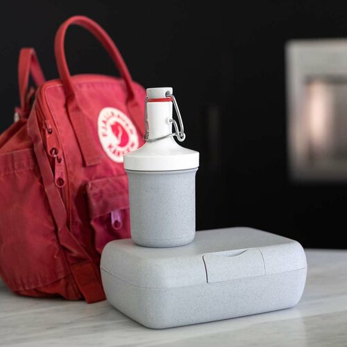 Koziol Пляшка для води PLOPP TO GO MINI, 200 мл, сіра