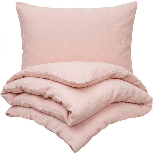 4Home Otroška muslin posteljnina Rose, 100 x 135cm, 40 x 60 cm