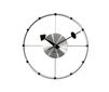 Lavvu Compass LCT1100 falióra ezüst, átmérő 31 cm