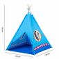 Ecotoys Detský indiánský stan Teepee, modrá