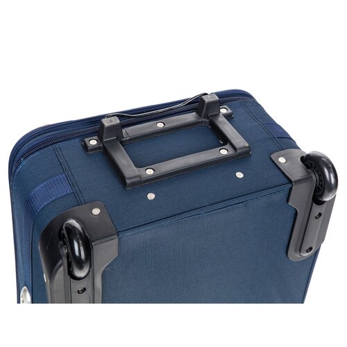Pretty UP Travel Textilkoffer TEX24 M, blaublau  ,
