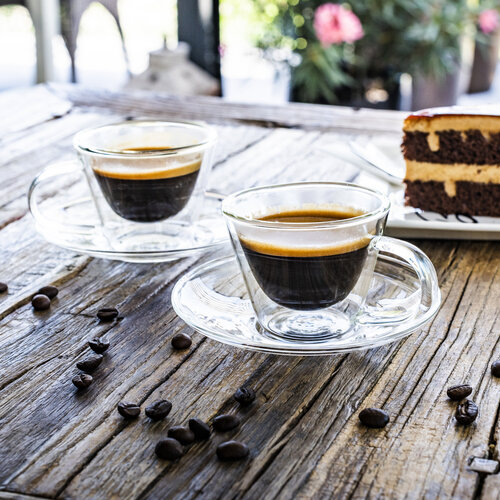 Pahare termo espresso 4Home Elegante Hot&Cool 80 ml, 2 buc.
