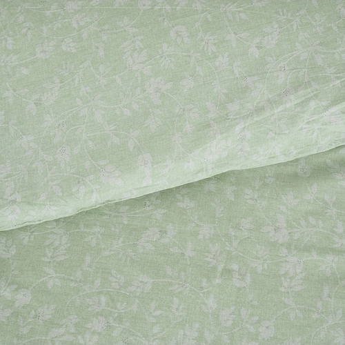 B.E.S. Petrovice Bawełniana pościel Exkluziv Greenflowers, 140 x 200 cm, 70 x 90 cm