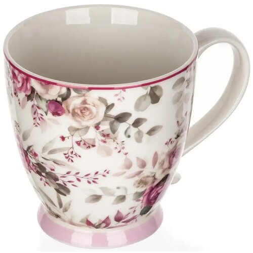 Banquet Cană ceramică Rose 460 ml