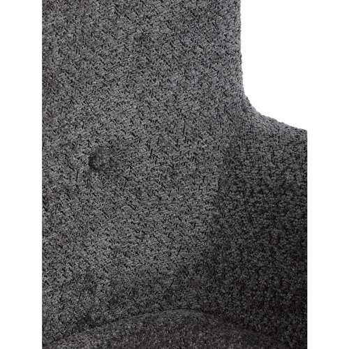 Fülkés karosszék GREY2, szürke