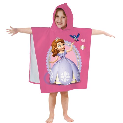 Poncho pentru copii Sofia The First, 60 x 120 cm