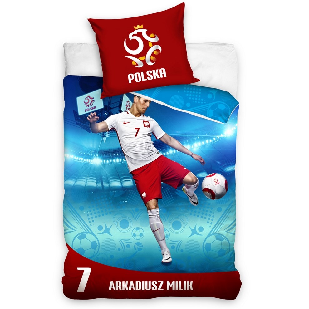 TipTrade obliečky Polska Milik 160x200 / 70x80 cm