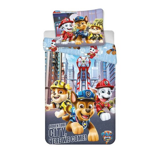 Obrázok Jerry Fabrics Detské obliečky Paw Patrol 302 micro, 140 x 200 cm, 70 x 90 cm