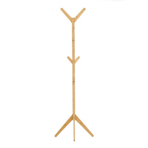 Cuier de podea B017 NAT, bambus