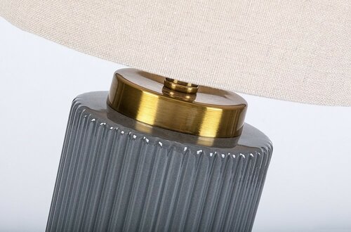 Rabalux 74045 stolní lampa Glovy, šedá
