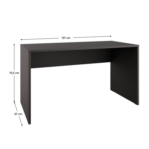 Pracovní stůl ADAPO 03, antracit