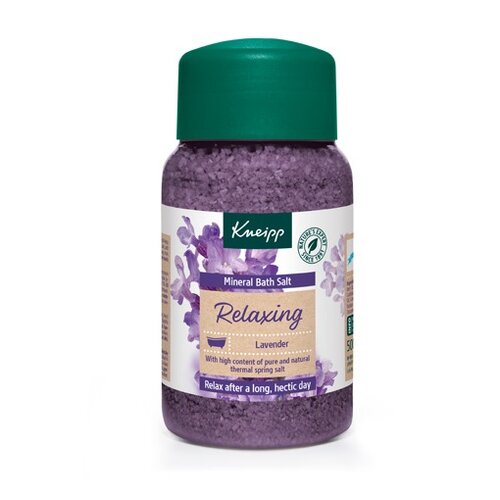 Obrázok Kneipp Relaxing Lavender soľ do kúpeľa s minerálmi 500 g