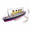 Woodcraft Dřevěné 3D puzzle Titanic