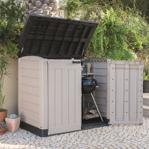 Keter Gartenaufbewahrungsbox Store It Out ARC, 146 x 82 x 120 cm, beige