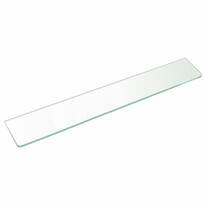 SAPHO 23486 półka 100 x 10 x 0,8 cm, szkło przezroczyste