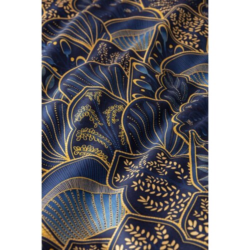 Matějovský Сатинова постільна білизна Livia Blue, 140 x 200 см, 70 x 90 см