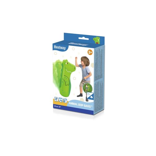 Bestway Krokodil felfújható bokszzsák, 89 cm