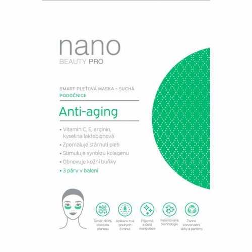 nanoBeauty Anti-Aging маска під очі