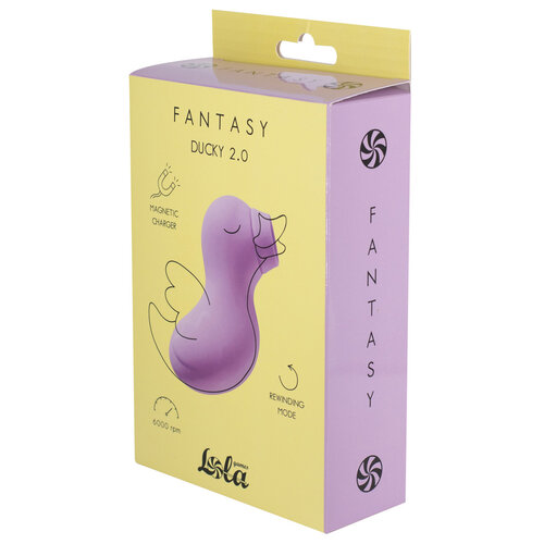 Акумуляторний кліторальний стимулятор FantasyDucky 2.0 Lavender