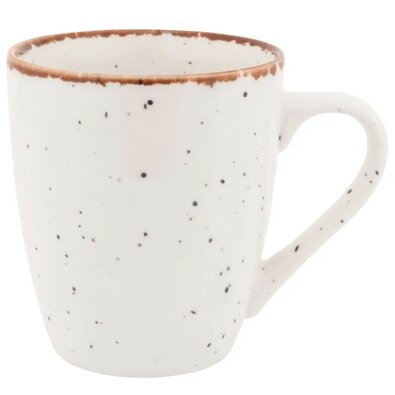 Altom Porcelanowy kubek Reactive Ivory, 380 ml