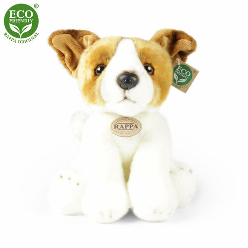 Rappa plišasti pes Jack Russell terier, sedeč, 30cm, Okolju prijazen