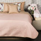 4Home Prehoz na posteľ Doubleface béžová/ružová, 220 x 240 cm, 2x 40 x 40 cm