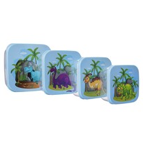 Orion 4-teiliges Dinosaurier Snackbox-Set