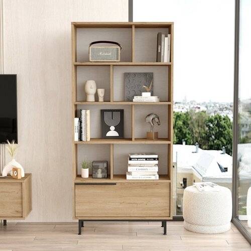 Knihovna One Walnut