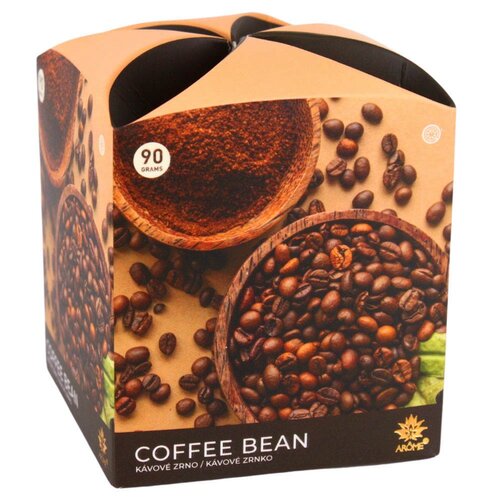 Arome illatgyertya üvegben Coffee Bean, 90 g