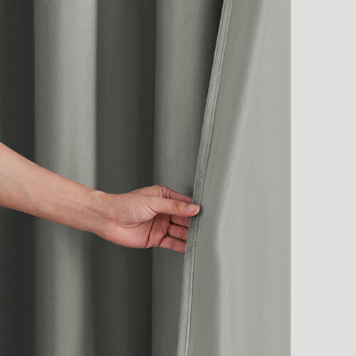 4Home Manila sötétítő függöny szürkészöld, 150 x 250 cm