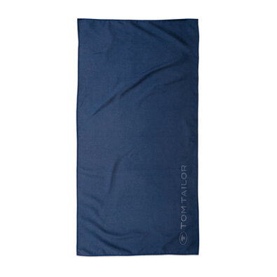 Tom Tailor Fitness Handtuch Dark Navy, 50 x 100 cm