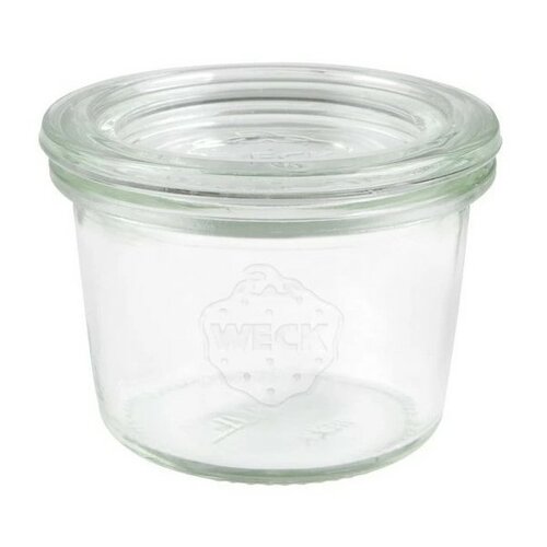 Set de 12 borcane de conservare Weck Mini-Sturz 80ml cu accesorii, diametru 60 mm