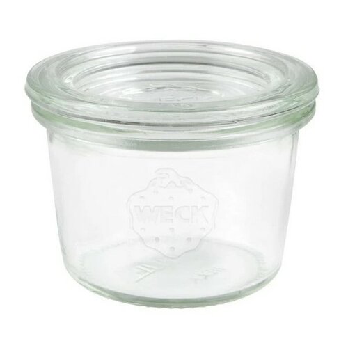 Weck 12-delni komplet Mini-Sturz kozarcev zavlaganje 80 ml z dodatki, premer 60 mm
