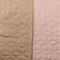 4Home Tagesdecke Doubleface  Beige/Rosa, 220 x 240 cm, 2x 40 x 40 cm