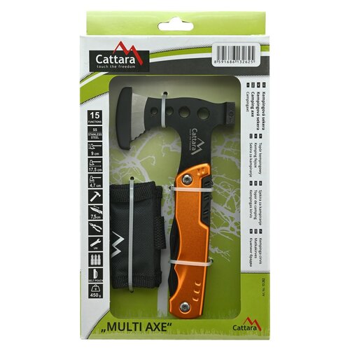 Cattara Nôž MULTI AXE 15in1, 17,5 cm